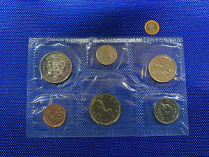 1989 Canada Nickel Prooflike Uncirculated Coin Set