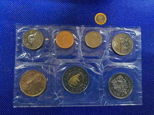 1999 Canada Nickel Prooflike Uncirculated Coin Set