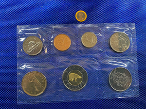 2002 Canada Nickel Prooflike Uncirculated Coin Set
