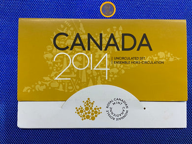2014 Canada Nickel Prooflike Uncirculated Coin Set