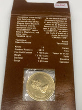 Canada Olympic $100 Gold Coin 1976 14 karat
